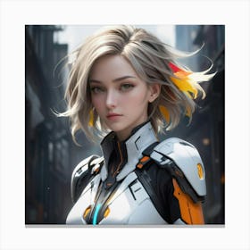 Overwatch Girl Canvas Print