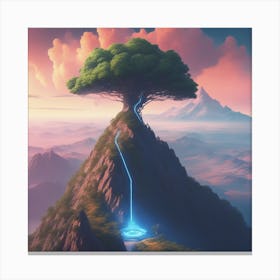 Tree Of Life 34 Canvas Print