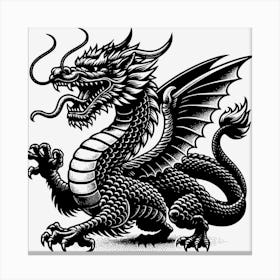 dragon 8 Canvas Print