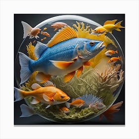 Life In A Bubble Canvas Print