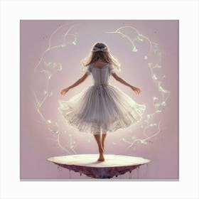 Fairytale Girl Canvas Print