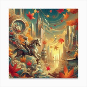 Asian Fantasy Canvas Print