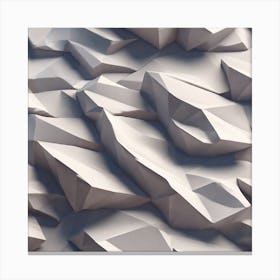 Abstract Polygons Canvas Print