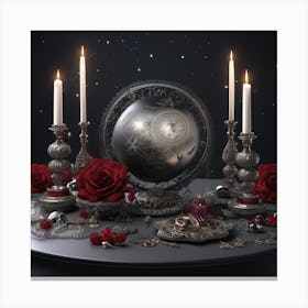 Tarot Card 6 Canvas Print