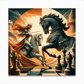 Chess11 Canvas Print