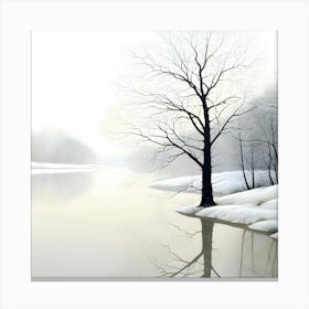 Serene Reflections Canvas Print