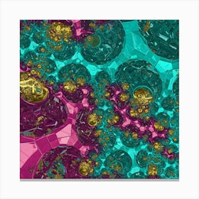 Fractal Bubbles Canvas Print