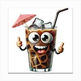 Iced Coffee 3 Canvas Print