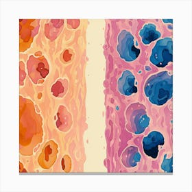 Illustration Of A Cell Canvas Print