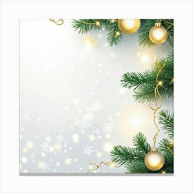 Christmas Background 16 Canvas Print