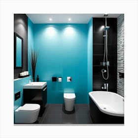 Toilette De Lujo Canvas Print