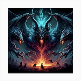 Demons Canvas Print