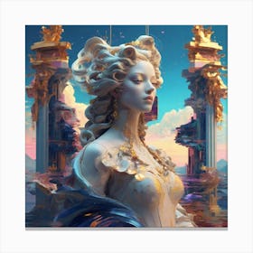 Fairytale Woman Canvas Print