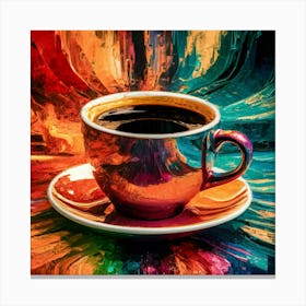 Coffee Cup 70 Canvas Print