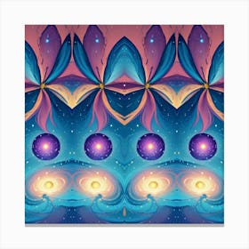Psychedelic Transformation Butterfly Canvas Print