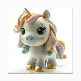 Unicorn Figurine 82 Canvas Print