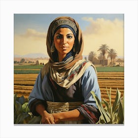 Egyptian Woman 1 Canvas Print