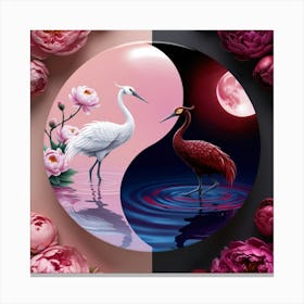 Yin And Yang 6 Canvas Print