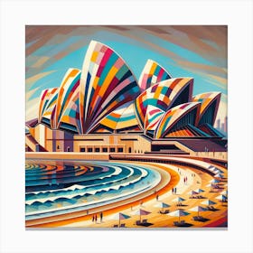 Sydney Opera House 70 Canvas Print