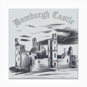 Bamburgh Castle 3 Canvas Print