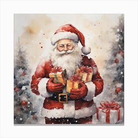 Santa Claus 3 Canvas Print