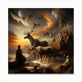 Santa Claus 1 Canvas Print