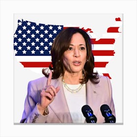 Kamala Harris Canvas Print