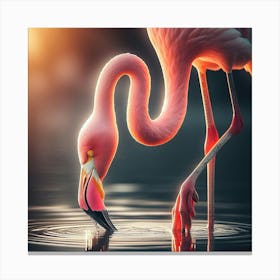 Flamingo Canvas Print