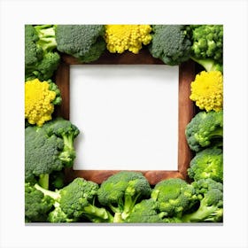 Frame Of Broccoli 11 Canvas Print