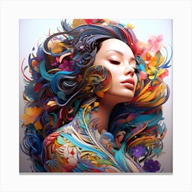 Digital Art Canvas Print