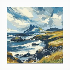 Scotland Coast Canvas Print