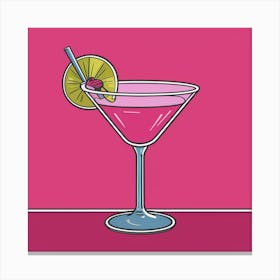 Martini Canvas Print