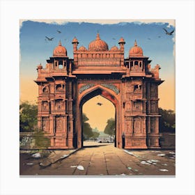 Taj Mahal Canvas Print