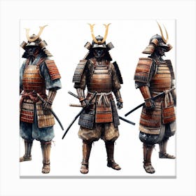 Samurai Armor 2 Canvas Print