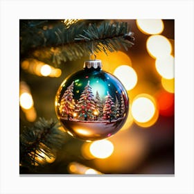 Christmas Tree Ornament 1 Canvas Print