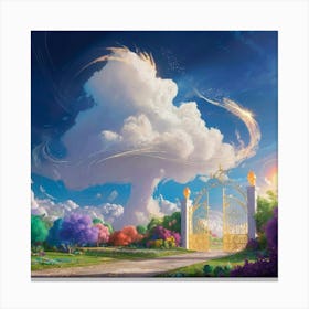 Fairytale Gate Canvas Print