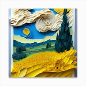 Starry Night 4 Canvas Print