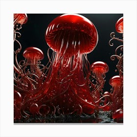 Red Jelly 10 Canvas Print