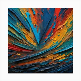 Abstract Painting 50 Canvas Print