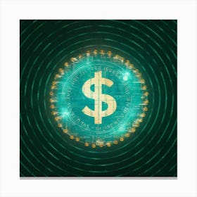 Circuits Of Wealth Canvas Print