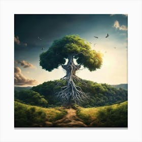 Tree Of Life 19 Canvas Print