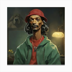 Snoop Dogg 5 Canvas Print