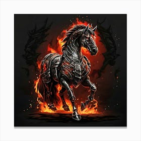 Horse Of Fire 1 Canvas Print