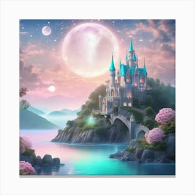 Fairytale Castle 6 Canvas Print