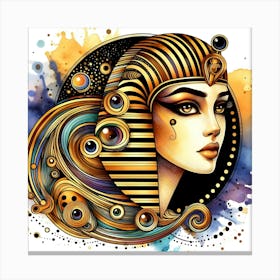 Egyptian Woman 16 Canvas Print