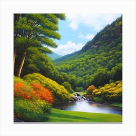 Mountain Stream 4 Canvas Print