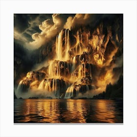 Waterfall 47 Canvas Print