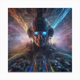 Cyborg 138 Canvas Print