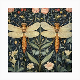 Dragonflies Art 1 Canvas Print