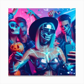 Halloween Party7 Canvas Print